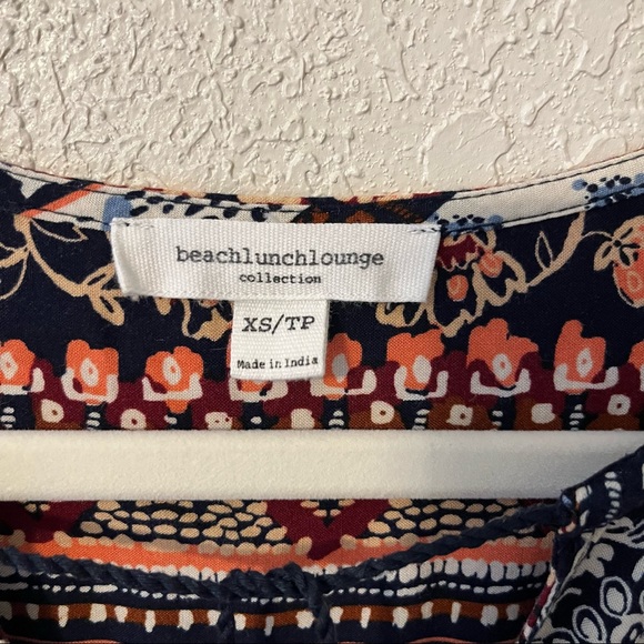 Beachlunchlounge women’s sleeveless geometric print midi shift dress, XS - Picture 3 of 5